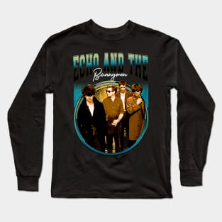 Legendary Echo Capturing The Bunnymen's Iconic Presence Long Sleeve T-Shirt